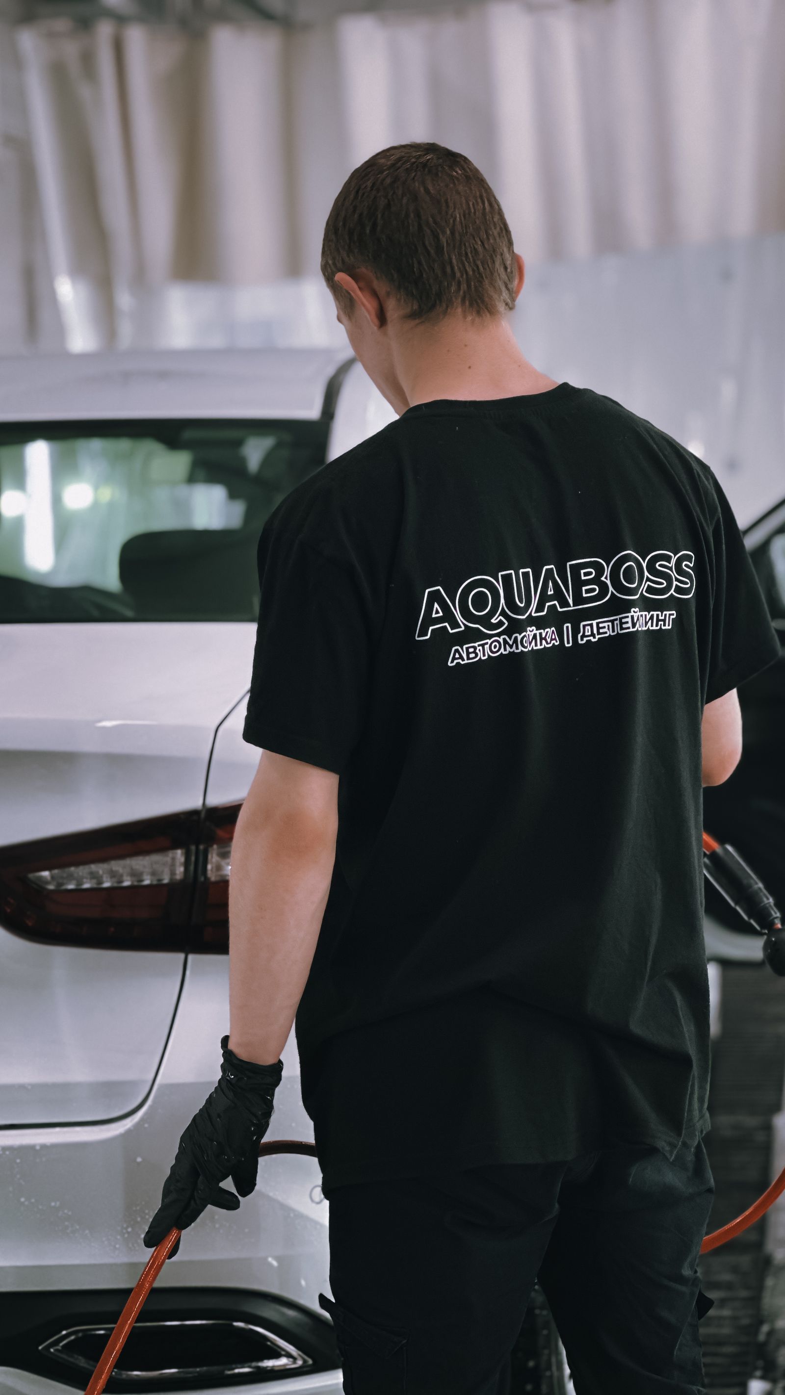 Auto body worker