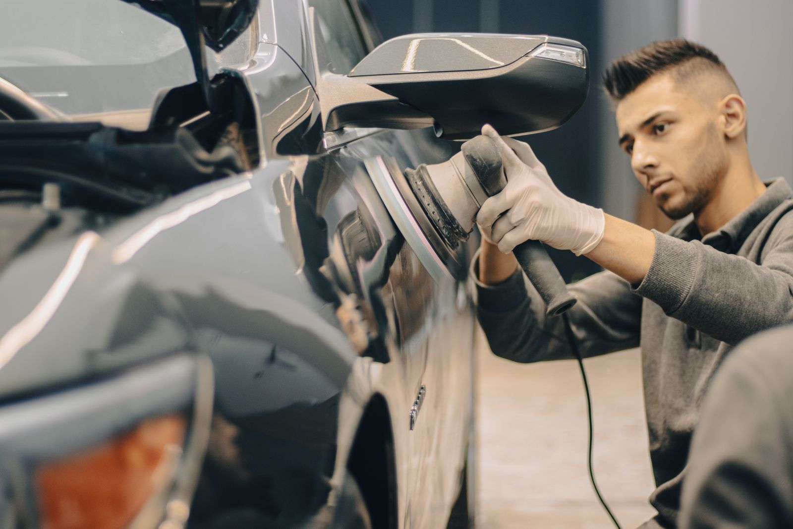 Auto body worker